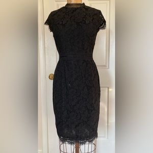 H&M Black Lace Cocktail Dress